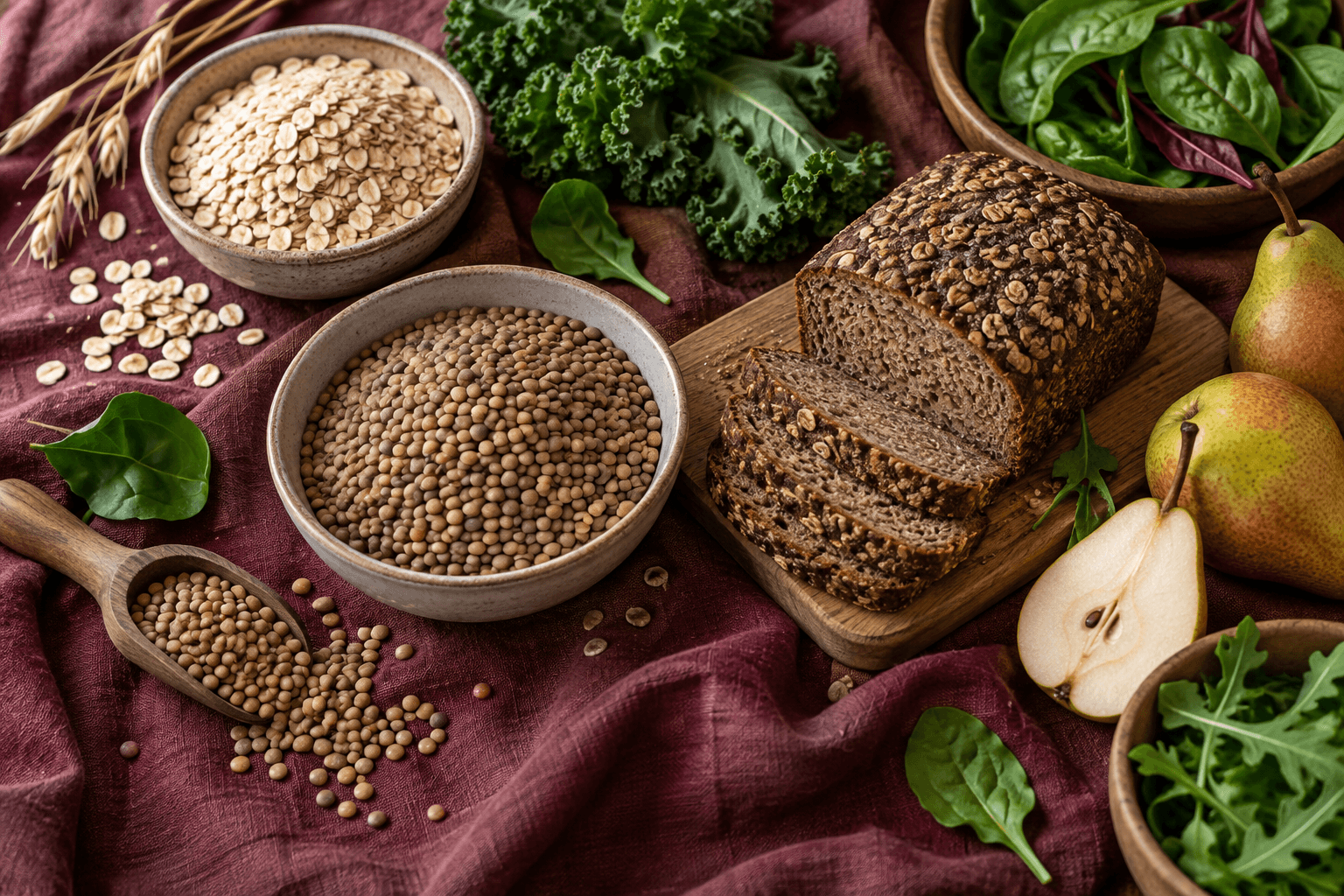 Dietary Fiber and Prebiotics: Properties, Effects, and Tolerance