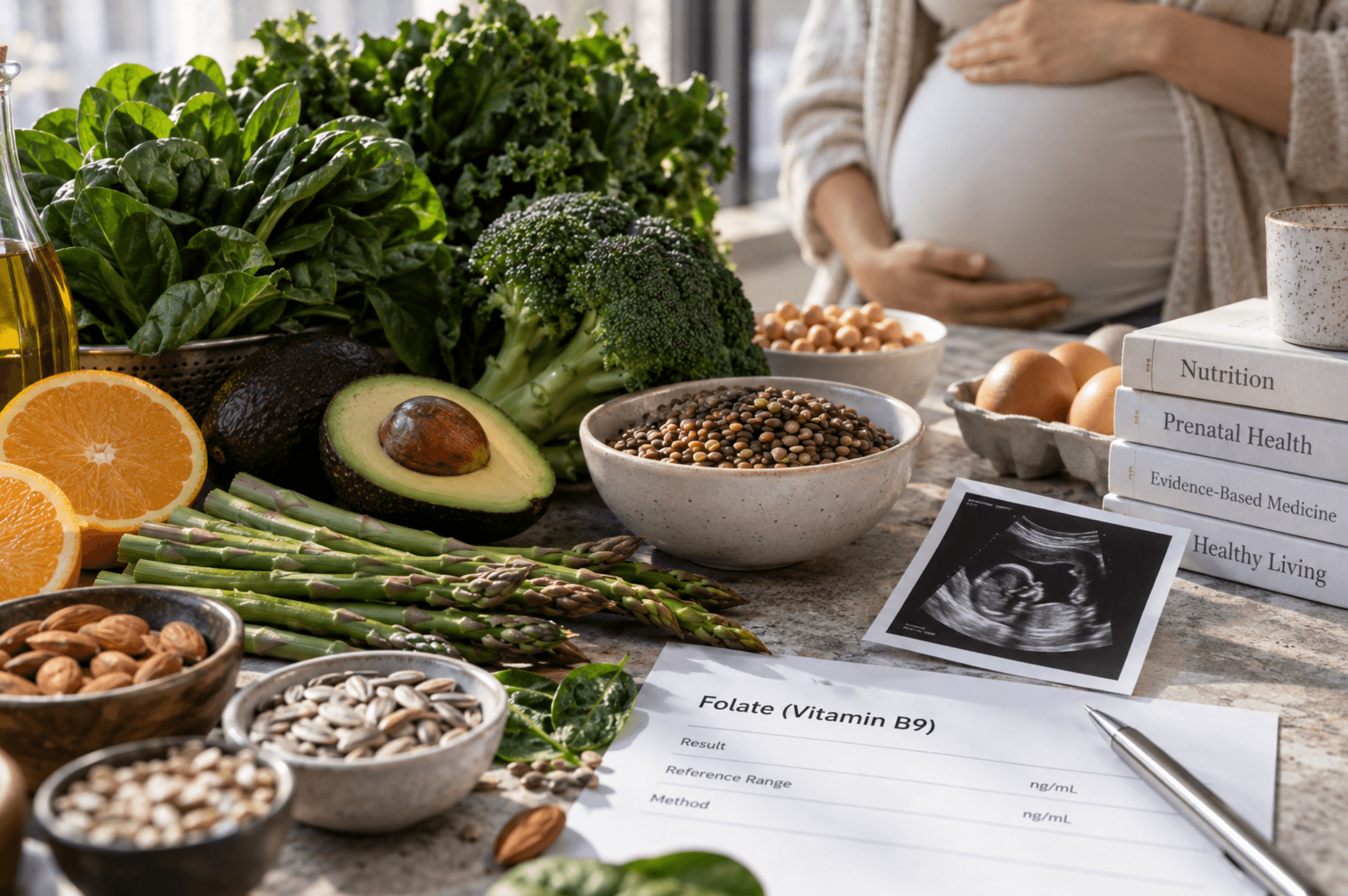 Folat (B9 vitamini): vazifasi, ovqatlanish, tahlillar va homiladorlik