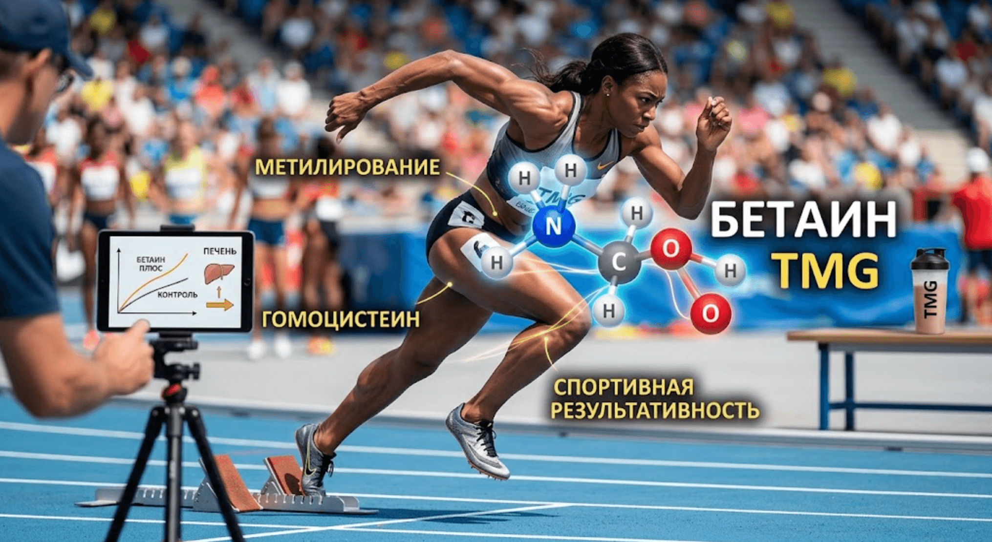 Betain (TMG): gomosistein, metillanish, jigar salomatligi va jismoniy natijadorlik