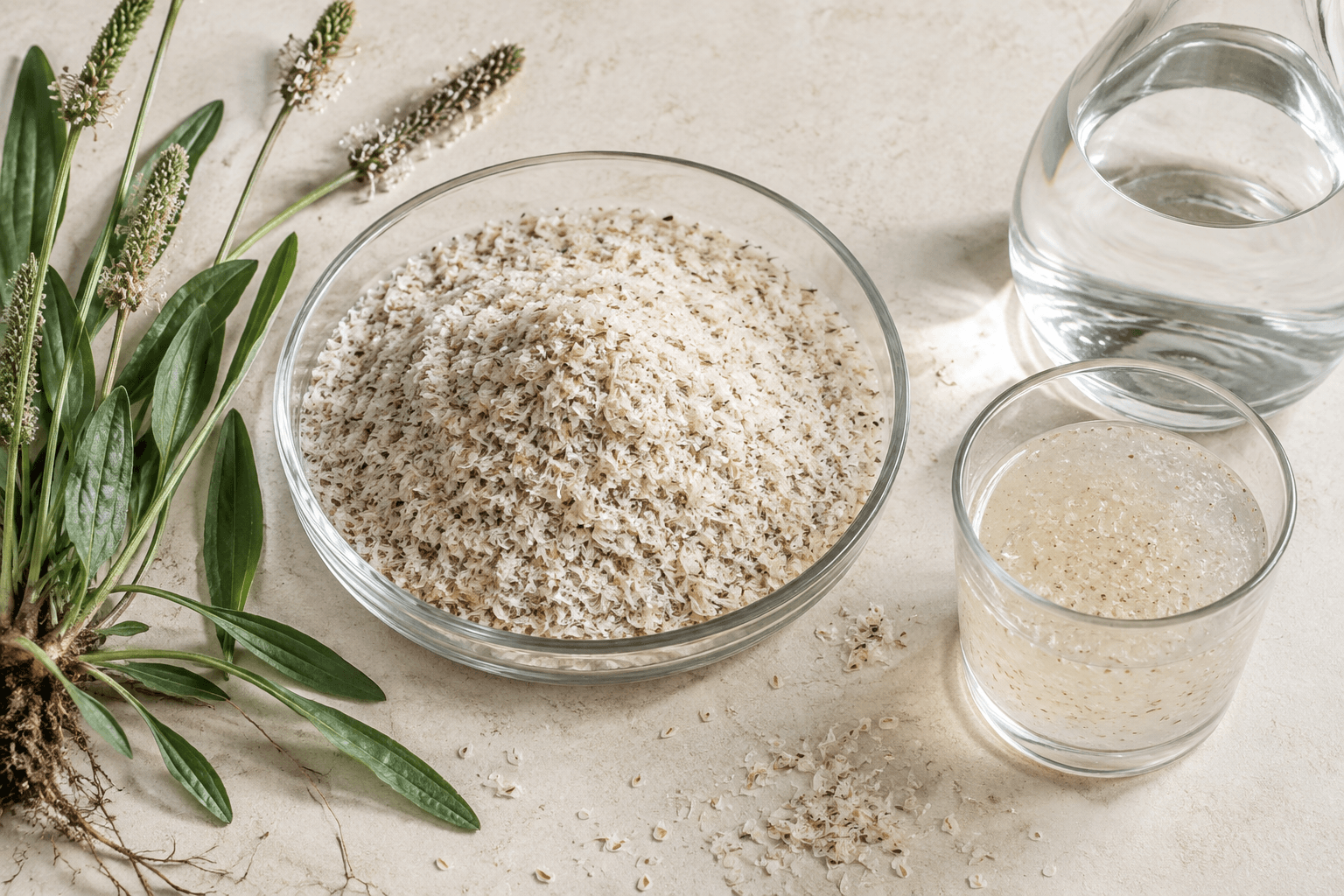Psyllium: intestino, LDL, dosis y uso seguro