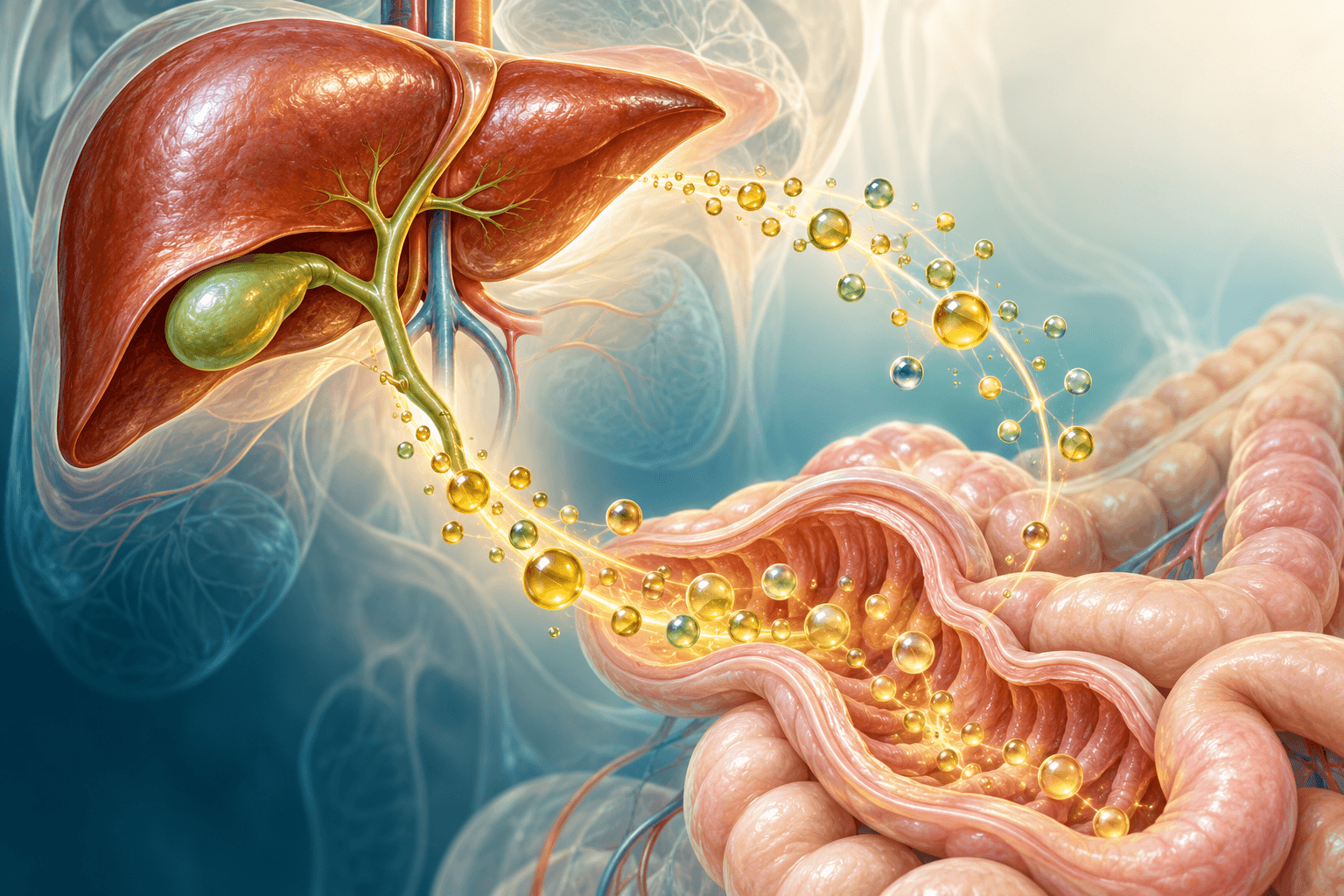 Bile acids, FXR and TGR5: the gut–liver axis