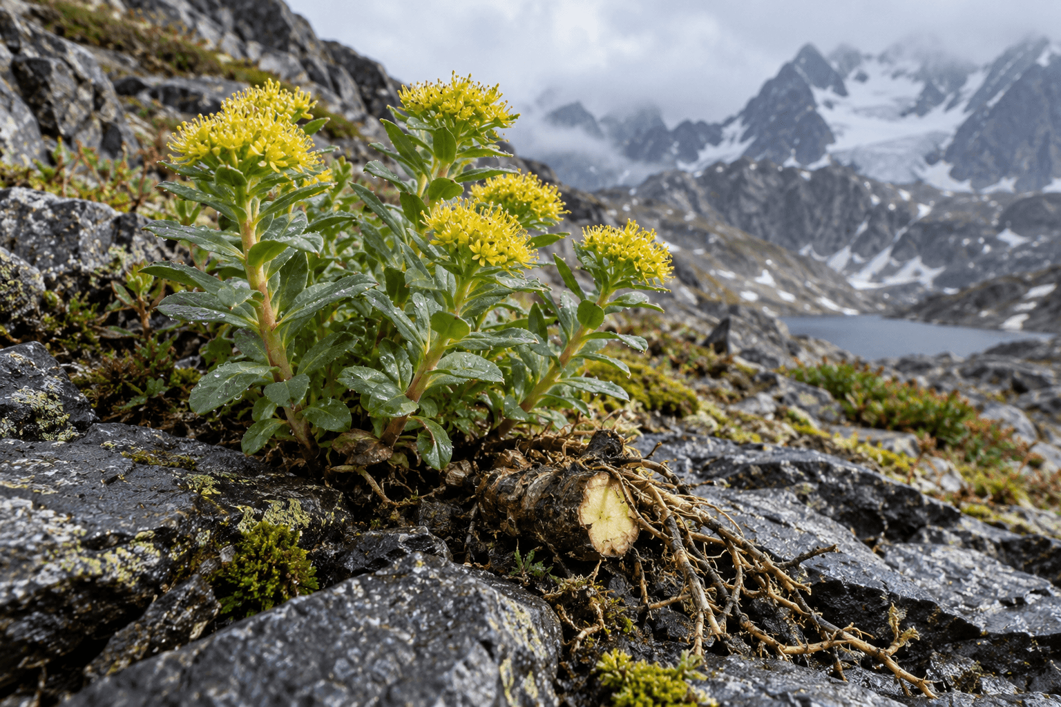 Rhodiola rosea: salidrozid, monoaminlar va charchoq mexanizmlari
