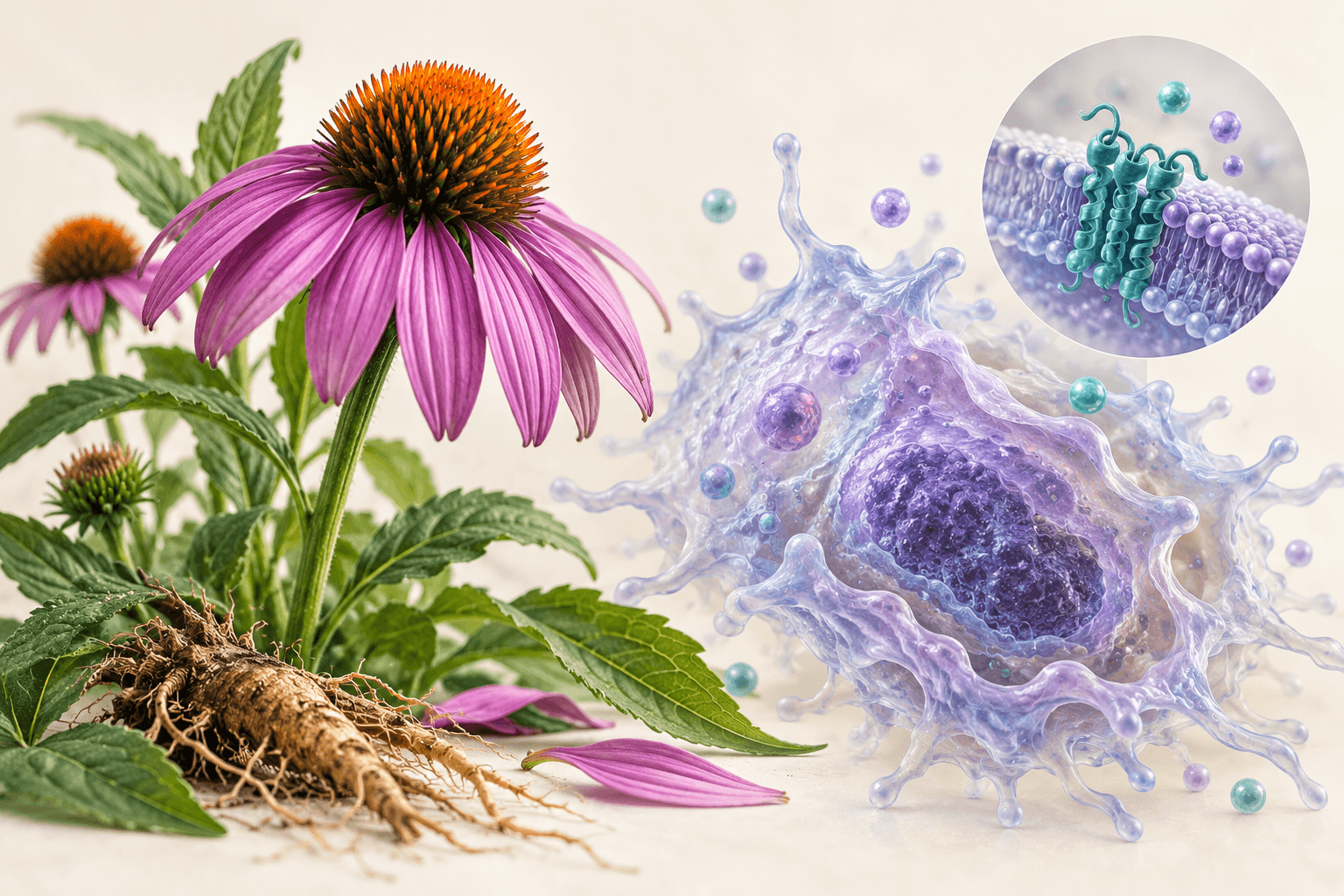 Purple coneflower: alkylamides, CB2, and the limits of immune effects